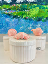 Set of Fitz & Floyd Shell Containers