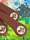 Wooden Sheffield Steak Knives (6)