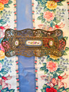 Stunning Ormolu & Hand Painted Porcelain Pen Tray