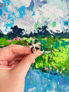 Vintage Trifari Bow Clip Earrings