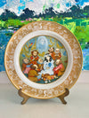 Pair Vintage Grimm’s Fairytale Plates