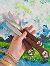 Wooden Sheffield Steak Knives (6)