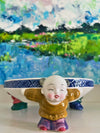 Rare Porcelain Takahashi Figural Base