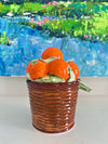 Orange Marmalade Jar and Spoon