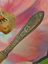 Sterling Silver Handle Salad Set