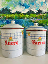 French Enamelware Set