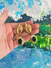 Fabulous Vintage Flame Earrings