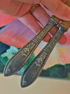 Sterling Silver Handle Salad Set