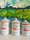 French Enamelware Set