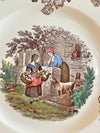 Pair of Spode Byron Dinner Plates