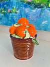 Orange Marmalade Jar and Spoon