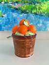 Orange Marmalade Jar and Spoon