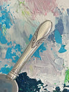 Sterling Silver Handle Cheese Knife