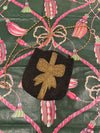 Black Beaded Bow Bag