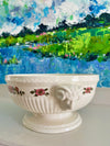 Wedgwood Ram’s Head Bowl with Pink Flowers