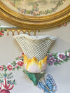Incredible Pair of Porcelain Italian Wall Pockets