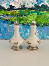 Rosenthal Sterling and Porcelain Salt & Pepper