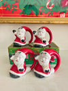 Santa Napkin Rings (set of 4)