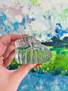 Crystal Baby Bootie Paper Weight