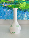 Crown Staffordshire Shamrock Bud Vase