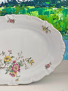 Beautiful Floral Bavarian Platter