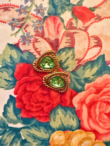  Vintage Swavoraki Clip-On Earrings