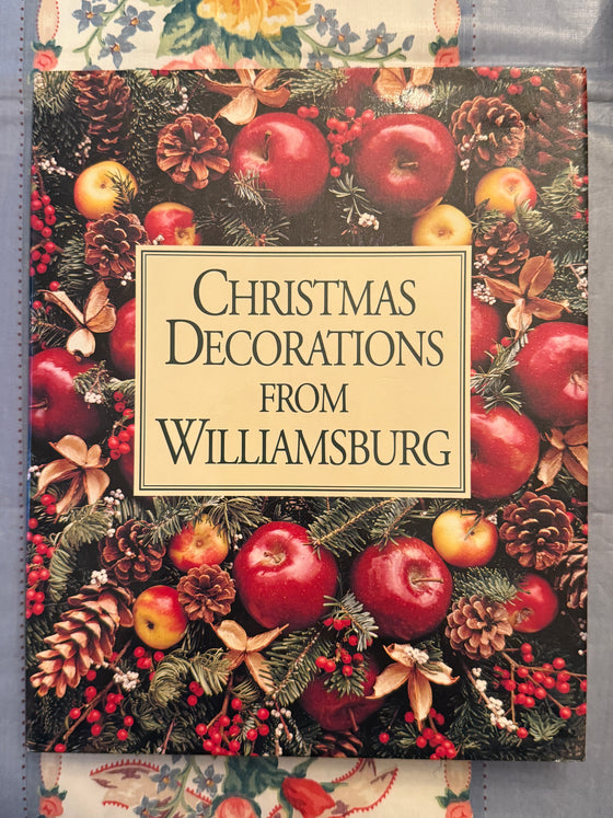 Christmas Decorations from Williamsburg Book