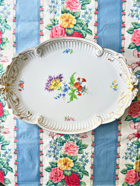 Meissen Floral Platter – Grandmillennial Shop