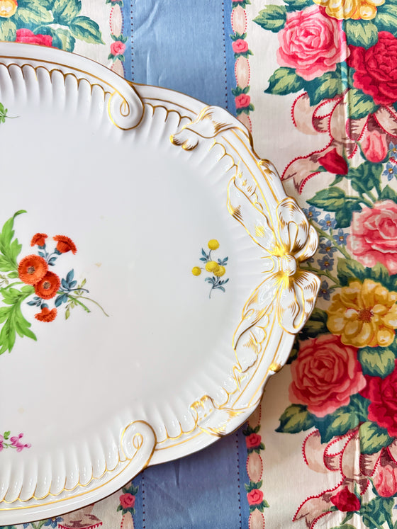Meissen Floral Platter – Grandmillennial Shop