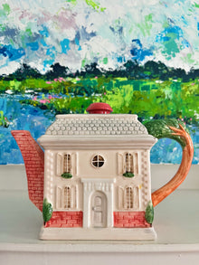  Fitz & Floyd Cottage Teapot