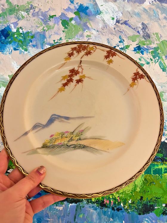 Fall Chinoiserie Dinner Plates (8)