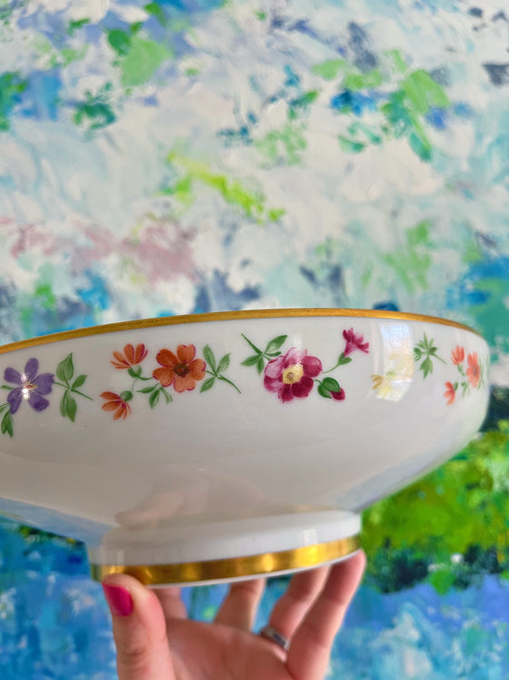 Floral Serving Bowl