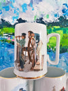 Set of Nautical Normal Rockwell Mugs (4)