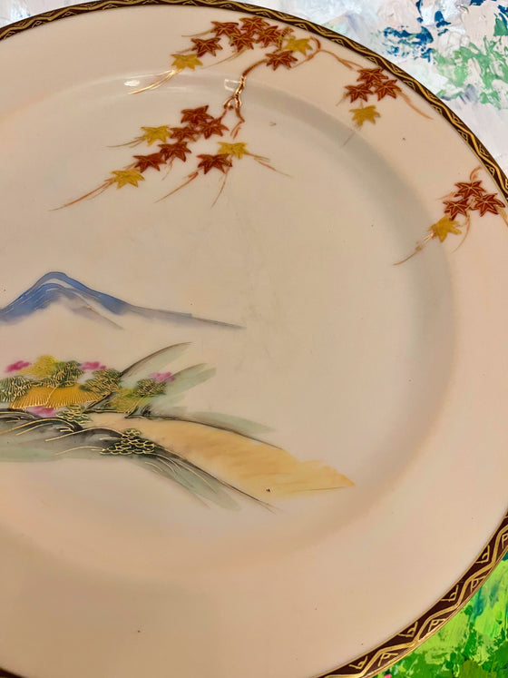 Fall Chinoiserie Dinner Plates (8)