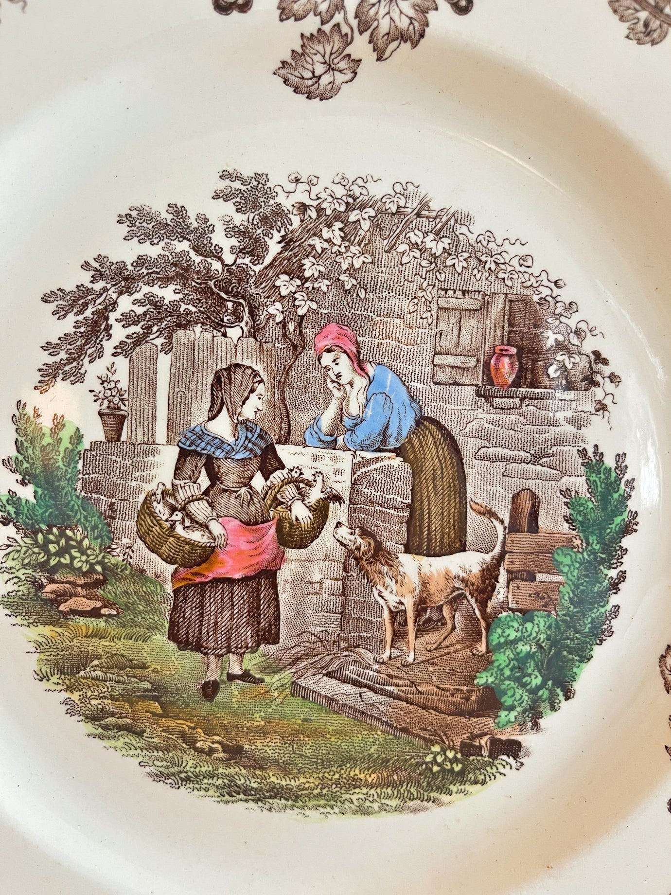 Pair of Spode Byron Dinner Plates – Grandmillennial Shop