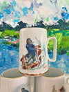 Set of Nautical Normal Rockwell Mugs (4)