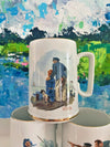 Set of Nautical Normal Rockwell Mugs (4)