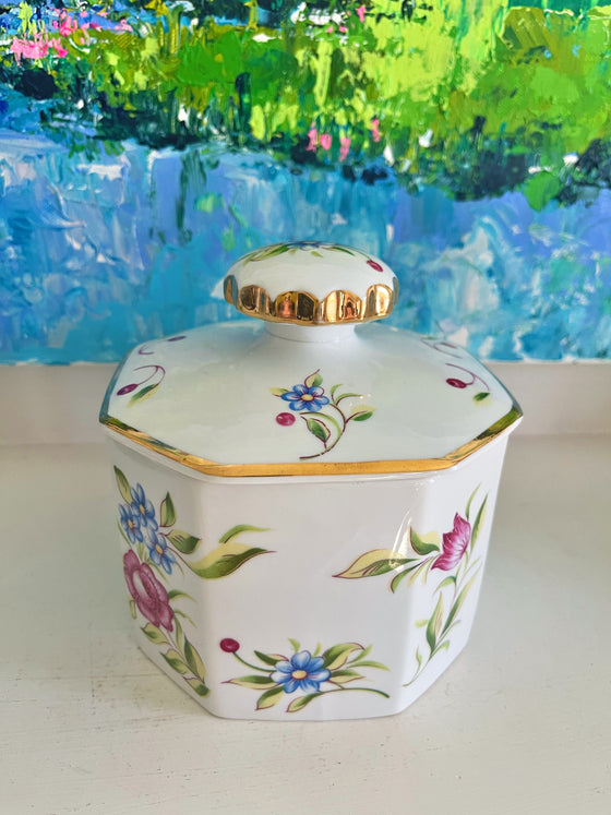 Porcelain Tea Caddy