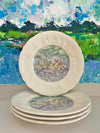 French Les Fromages Salad Plates (4)